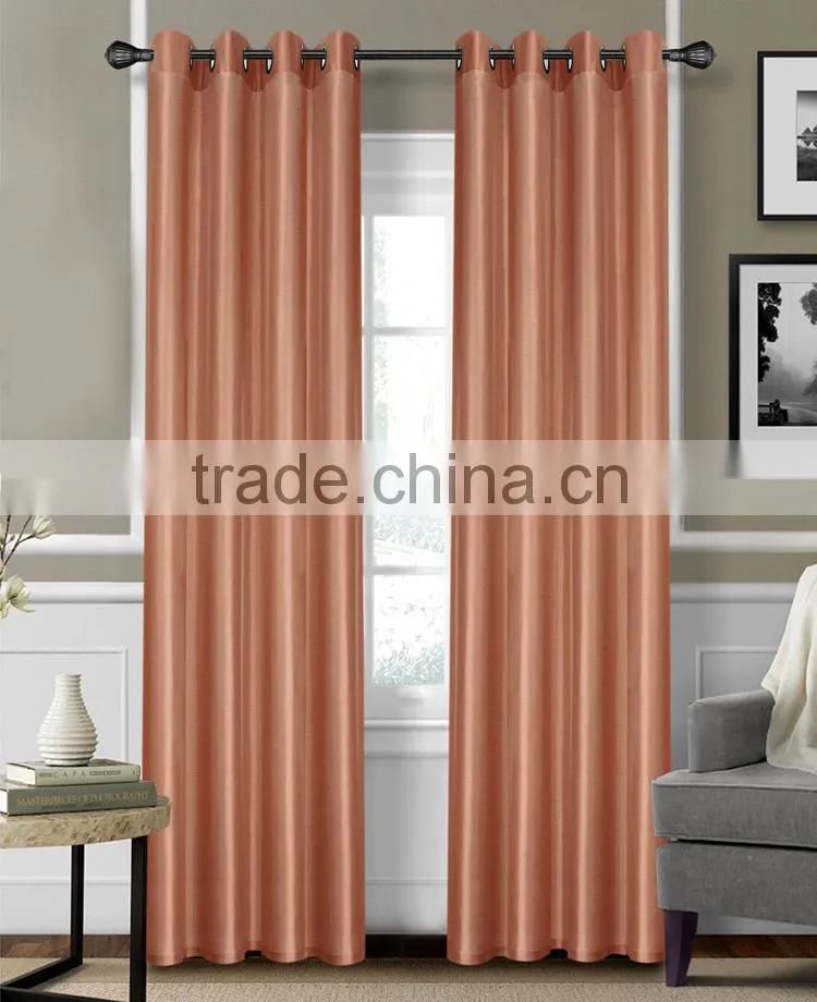 Free sample available fancy window curtain,curtain design for living room,silk curtain