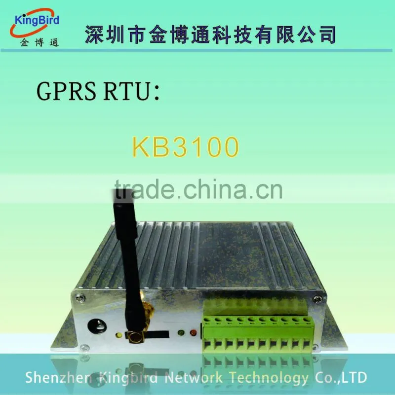 Recent Most Popular GPRS RTU!! Kingbird low consumption Less than 3W Embedded TCP/IP Protocol GPRS Remote Terminal Unit, KB3100