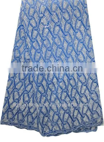 African sequin french lace 2014 organza lace fabric