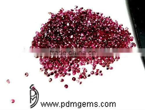 Pink Tourmaline Round Cut Faceted Lot For Jewellery From Wholesaler