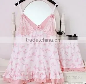 lace cheap wholesale cotton pajamas