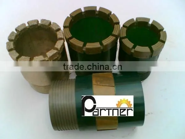 Diamond Impregnated Tube Core Bits With Laser Weilded