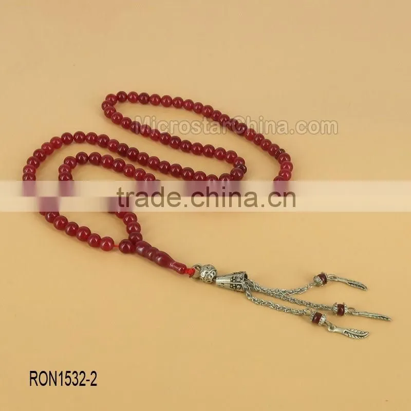 Red Jasper 99pcs (6MM) Islamic Prayer Beads tasbih tesbih Misbaha Tasbeeh