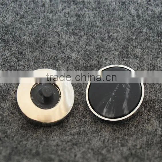 METAL MATT RESIN BUTTON FOR COAT
