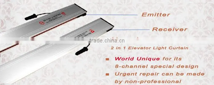 2014 Latest product Aluminium alloy shell excellent material photoelectric sensors for outdoor/lift light curtain