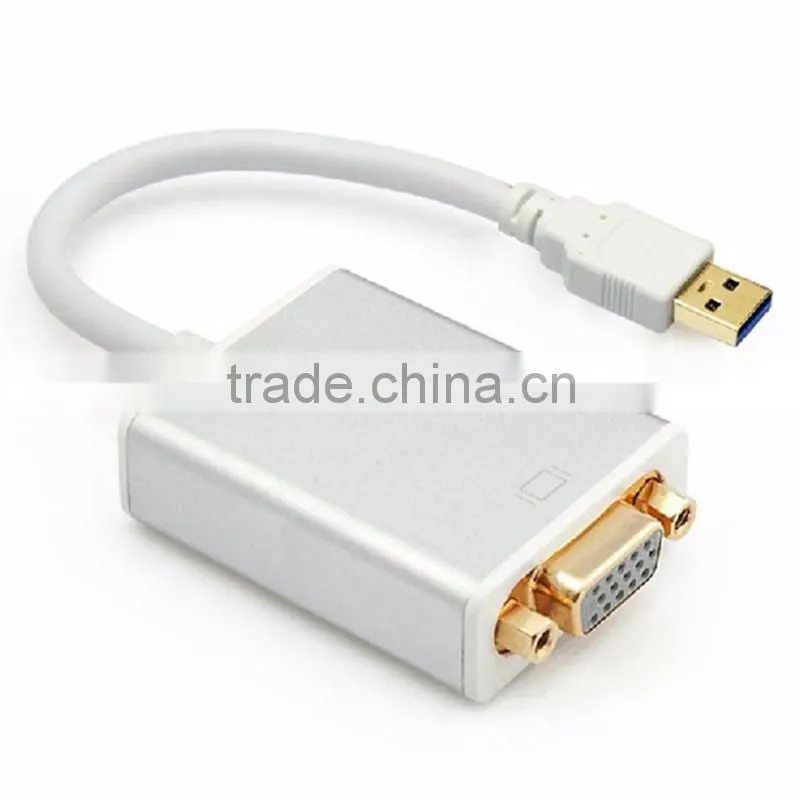 High quality USB 3.0 to VGA adapter converter cable