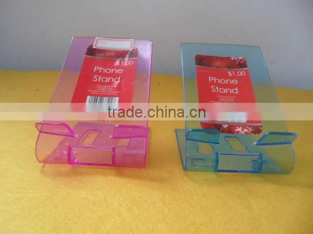 Colour Plastic PS mobile phone holder