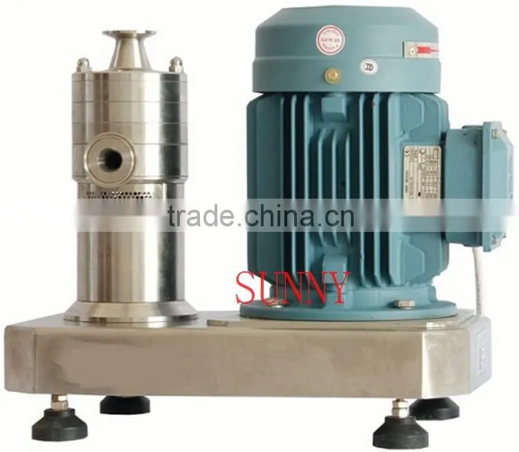 bottom tank high shear homogenizer mixer emulsifier