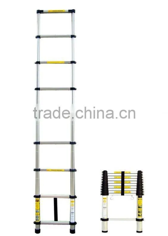 Aluminium telescopic ladder