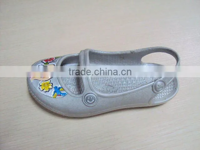 Kids cute upper printing EVA clogs