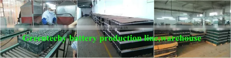 Gel type battery, solar gel battery