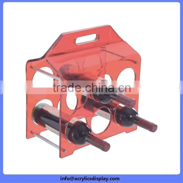 New products excellent quality acrylic wine display suppler