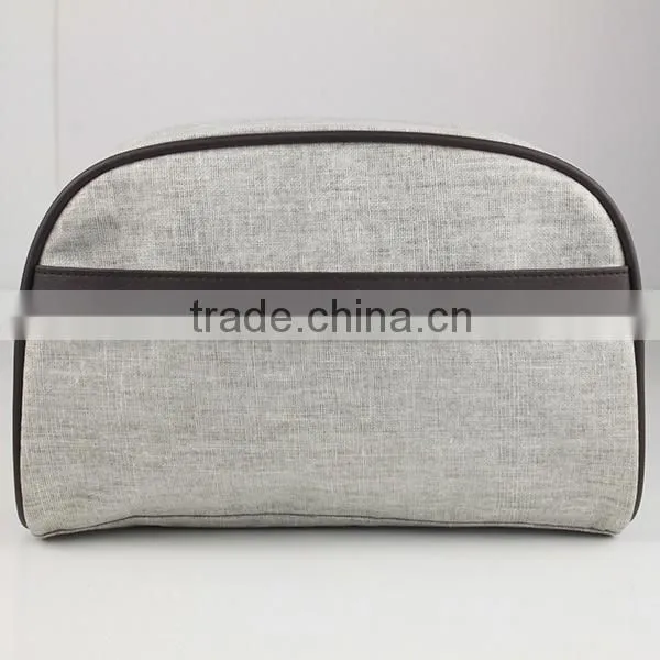 Linen Cosmetic Bag