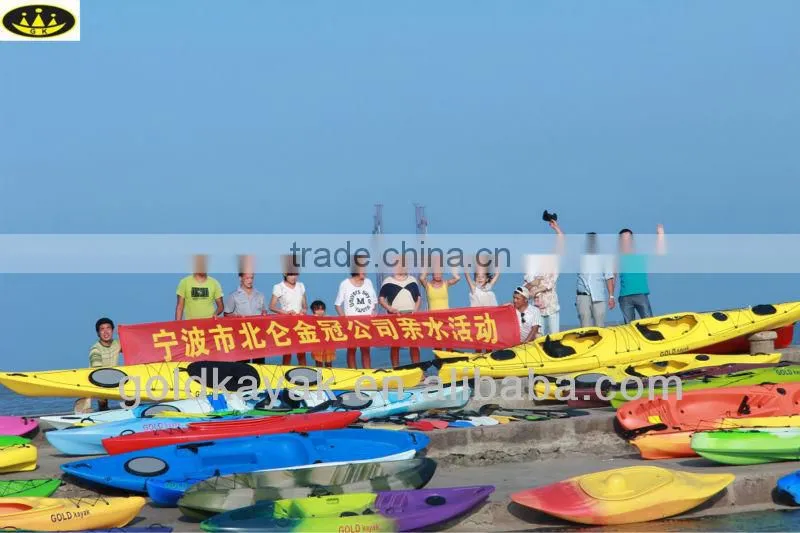single sit in kayak sport kayak very cool easy to control fast speed