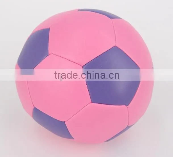 cheap funny PU leather football from China