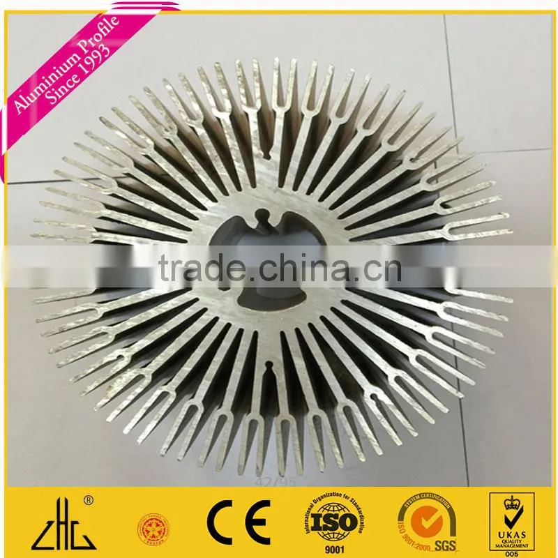 China 2015 durable aluminium heat sink, aluminium heat sink for led, cylindrical heat sink
