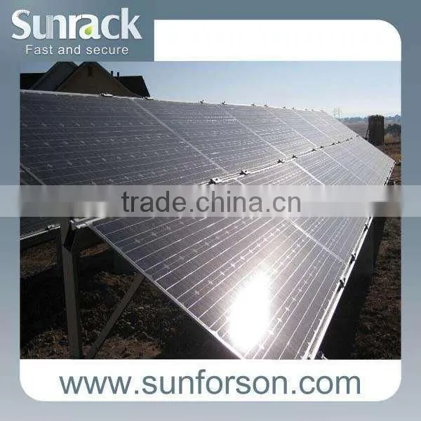 Solar mounting clamp thin film panel calmp