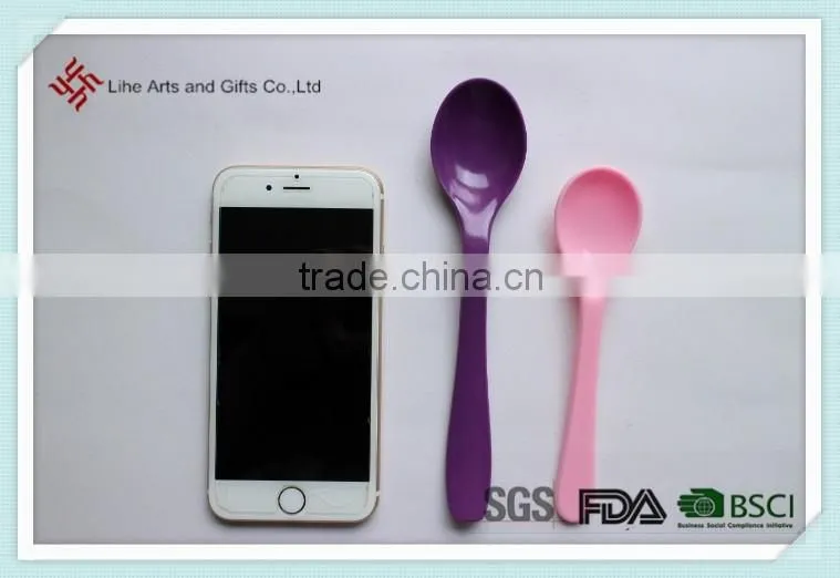 Hot selling cheap melamine big soup spoon
