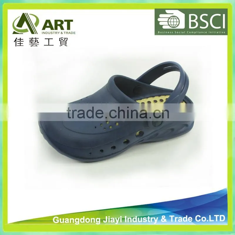 Men EVA Garden Clog Shoes Solid Color Massage Slipper