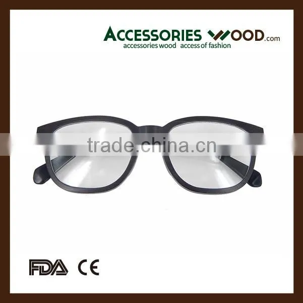 2016 Wooden Optical Glasses with Polarized Lenses and Customized Logo in Fashion Style for Unisex