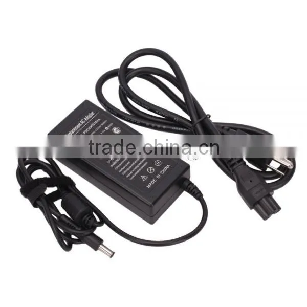 19V 3.15A 60W AC Laptop Adapter for Samsung N150 Charger Black
