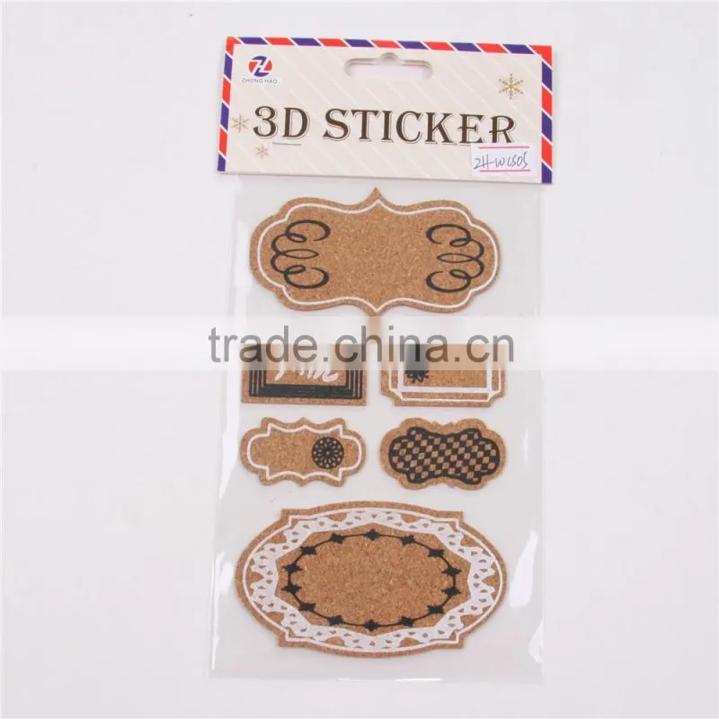 OEM cork sticker