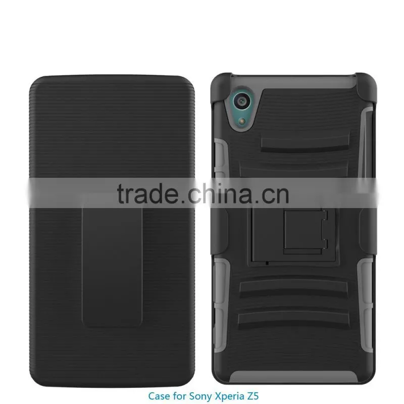 New arrival PC Silicone hybrid slim armor case moblie phone case for sony xperia z5 china price