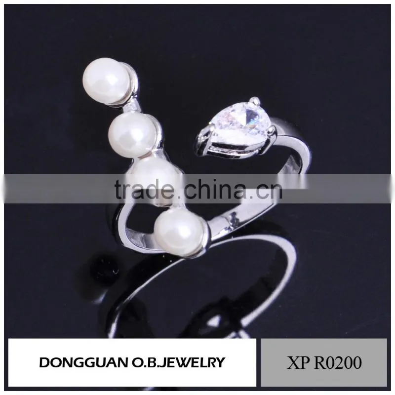 High Quality Jewelry 925 Sterling Silver Ring Wholesale New Design Wedding silver Ring Designs For Girl