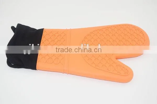 FDA Kitchen Waterproof thick BBQ silicone glove
