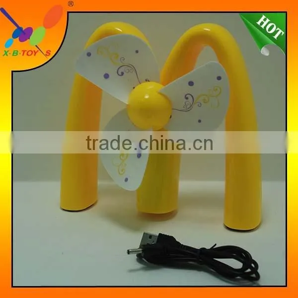 Promotional gift electric Mini Portable Fan, New M Shape USB Portable Fan.