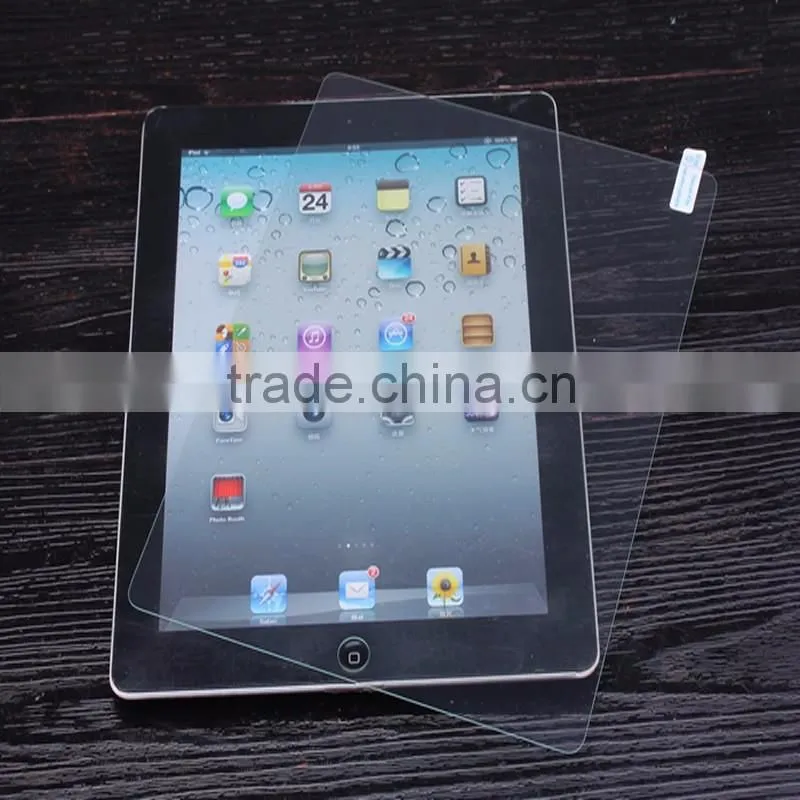 Wholesale price 100% anti blue light 10h hareness tempered glass screen protector for ipad 2 3 4