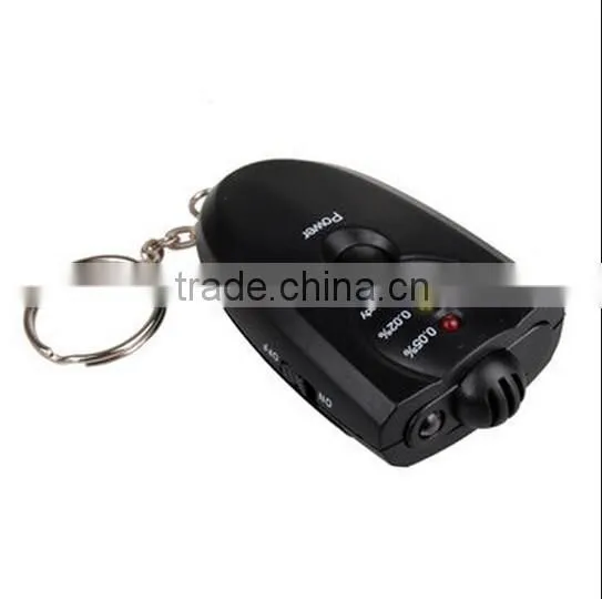 LED Breath Alcohol Breathalyzer Tester With Flashlight / Breath Alcohol Tester