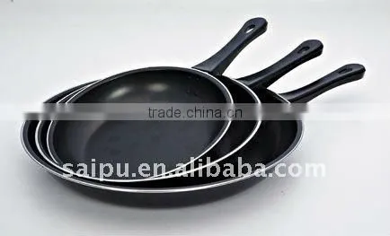 3Pcs Non-stick Frying Pan with bakelite Handle