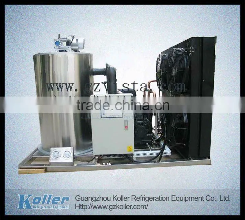 1ton Pure Flake Ice Making Machine for Fishery/Seafood