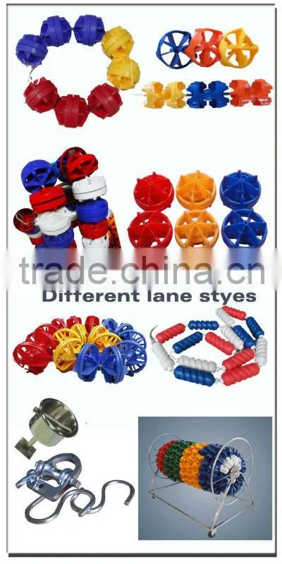 15cm diameter swimming pool racing lane