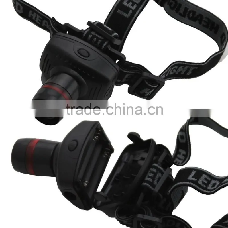 3W Focus Zoom LED Headlamp 3 Mode Energy Saving Outdoor Sports Camping Fishing Head Lamp Flashlights