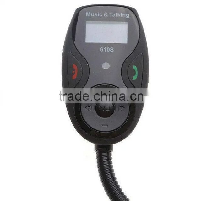 Hot sales!610S Bluetooth FM Transmitter with Adapter Aux and Usb to Car Radio