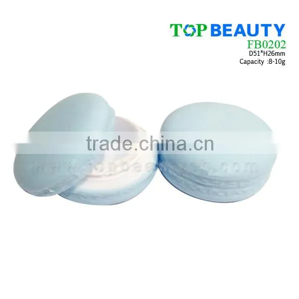 FB0202-3 2016 new plastic Marcarons empty cute Lip balm Container