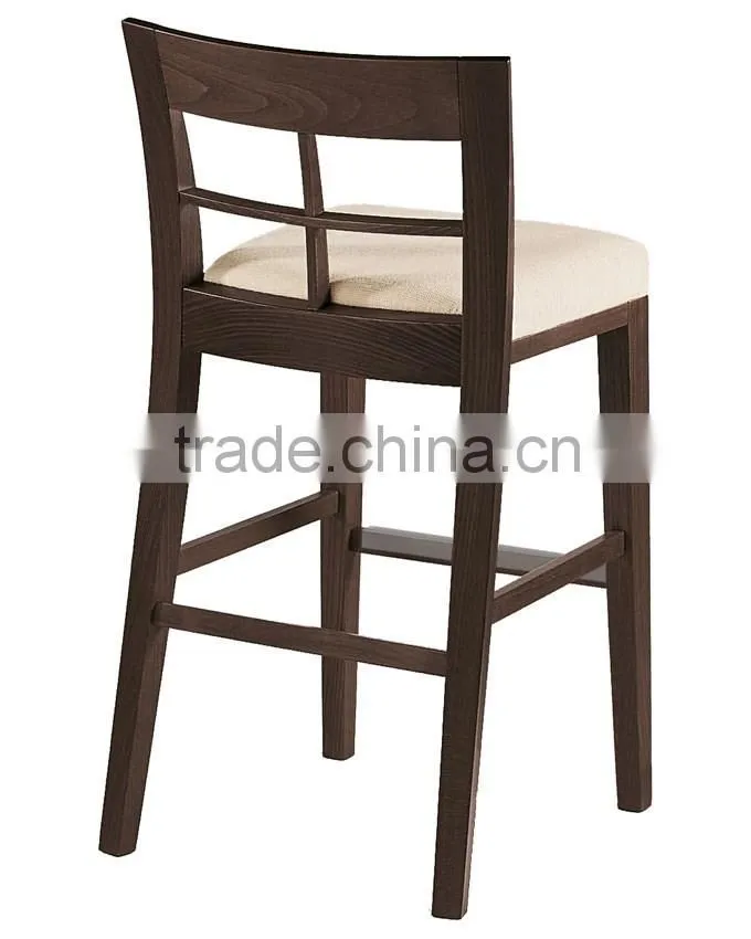 Modern high quality wooden bar furniture bar stool pub chair