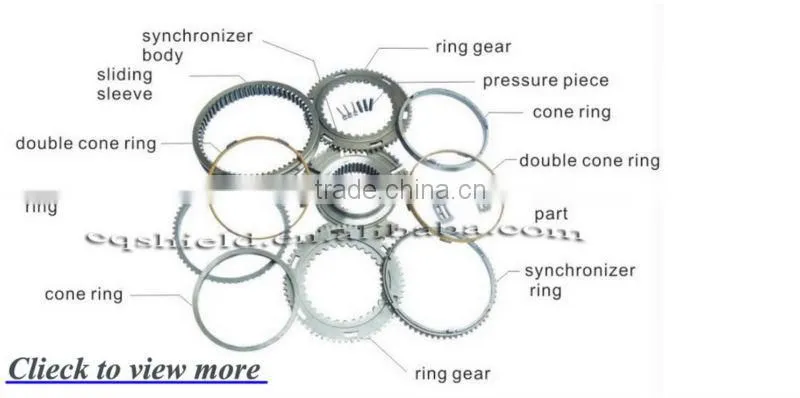 ZF Gear Box for Truck S6-90 Transmission Gear Box Spare Part Neddle Bearing Dongfeng Gearbox Parts 0735320499