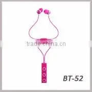 2016 China Manufacture Newest bluetooth hands free headset wireless with high quality for girls