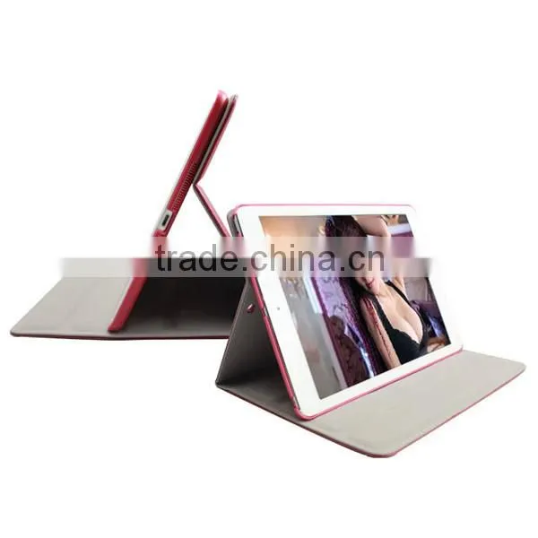PDA leather case cover for ipad air 9.7 inch PDA