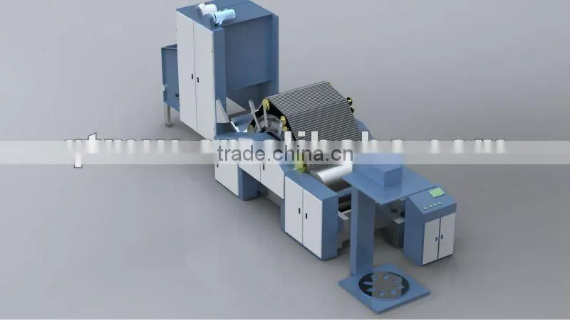 semi-worsted combination carding machine