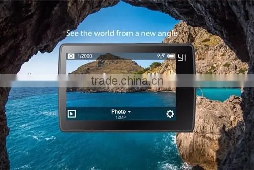 Original Xiaomi YI 4K Action Camera 2 II 2.19" Retina Screen Ambarella A9SE75 XiaoYi Sport DV International Edition