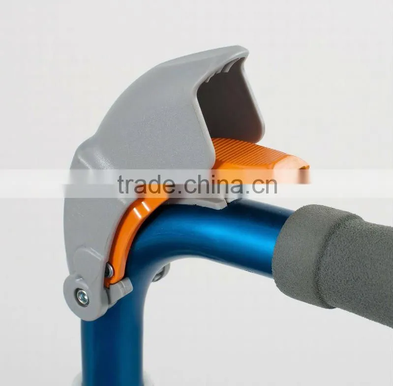 High quality Aluminum adjustable rollator walker for elderly , disable , patients