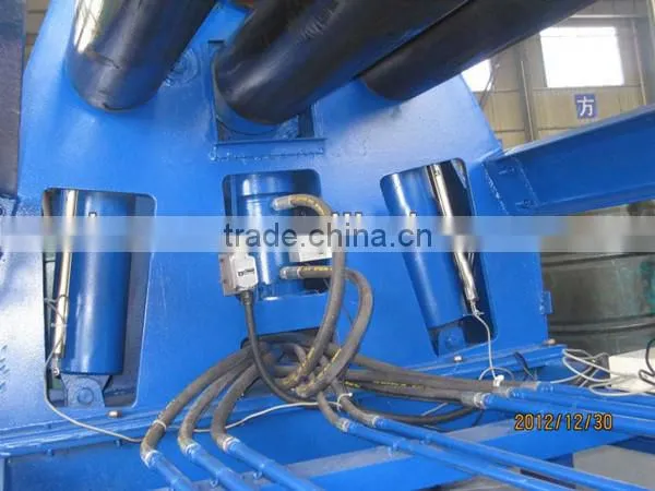 hydraulic 4 rolls plate bending machine/cone roller