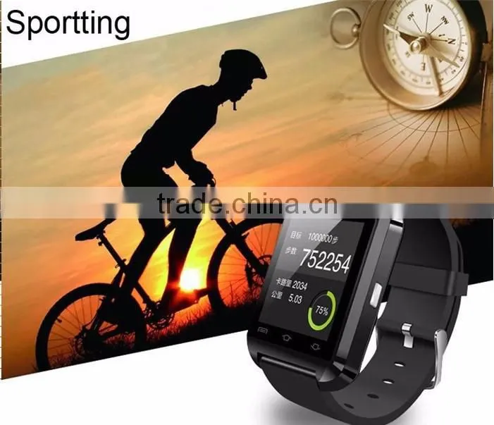 Factory price android wear a1 smart watch u8 a8 with bluetooth