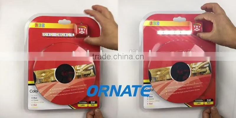 Low decay high bright and high lumen led light strip kit with specification