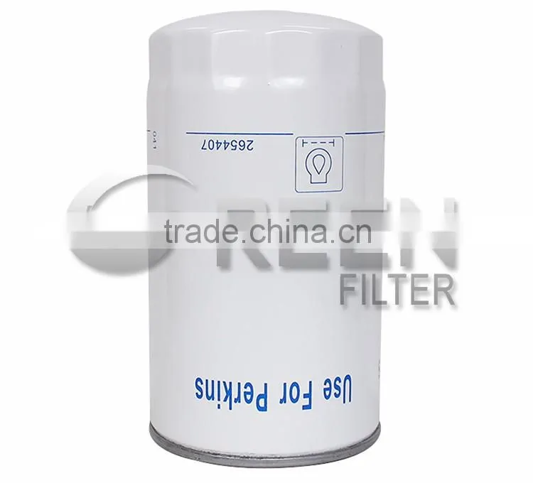 Chinese auto Spare Parts, oil filter for generator perkins generator spare parts 2654407