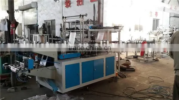 GBDR-600 Two Layers Automatic High Speed Continue Rolling Bag Making Machine/ Roll Garbage Bag Making Machine